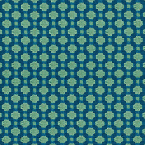 Schumacher Betwixt fabric / Peacock/Seaglass