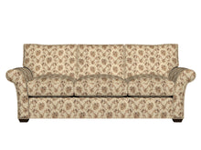 Load image into Gallery viewer, Essentials Floral Upholstery Drapery Beige Brown Fabric