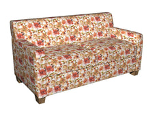 Load image into Gallery viewer, Essentials Drapery Upholstery Floral Print Fabric / Coral Pink White