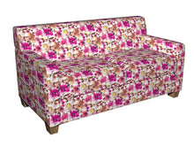 Load image into Gallery viewer, Essentials Drapery Upholstery Floral Print Fabric /  Fuchsia Pink White