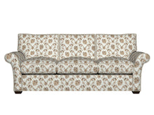 Load image into Gallery viewer, Essentials Floral Upholstery Drapery Ivory Gold Fabric