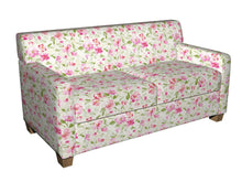 Load image into Gallery viewer, Essentials Drapery Upholstery Floral Fabric / Pink Green Beige