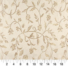 Load image into Gallery viewer, Essentials Floral Vine Upholstery Drapery Ivory Beige Fabric