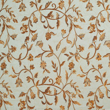 Load image into Gallery viewer, Essentials Floral Vine Upholstery Drapery Ivory Gold Fabric
