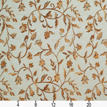 Load image into Gallery viewer, Essentials Floral Vine Upholstery Drapery Ivory Gold Fabric