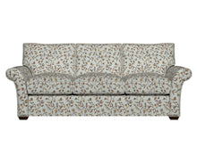 Load image into Gallery viewer, Essentials Floral Vine Upholstery Drapery Ivory Gold Fabric