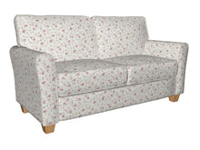 Load image into Gallery viewer, Essentials Heavy Duty Floral Upholstery Drapery Fabric / White Burgundy Green