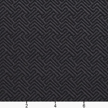 Load image into Gallery viewer, Essentials Upholstery Drapery Fret Fabric / Black