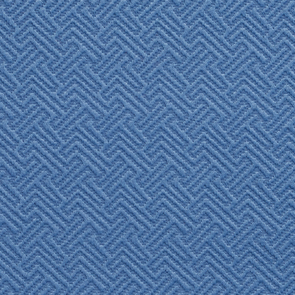 Essentials Upholstery Drapery Fret Fabric / Blue