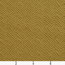 Load image into Gallery viewer, Essentials Upholstery Drapery Fret Fabric / Olive