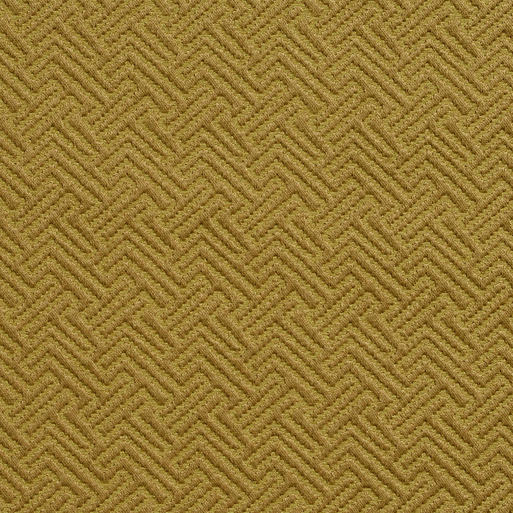 Essentials Upholstery Drapery Fret Fabric / Olive