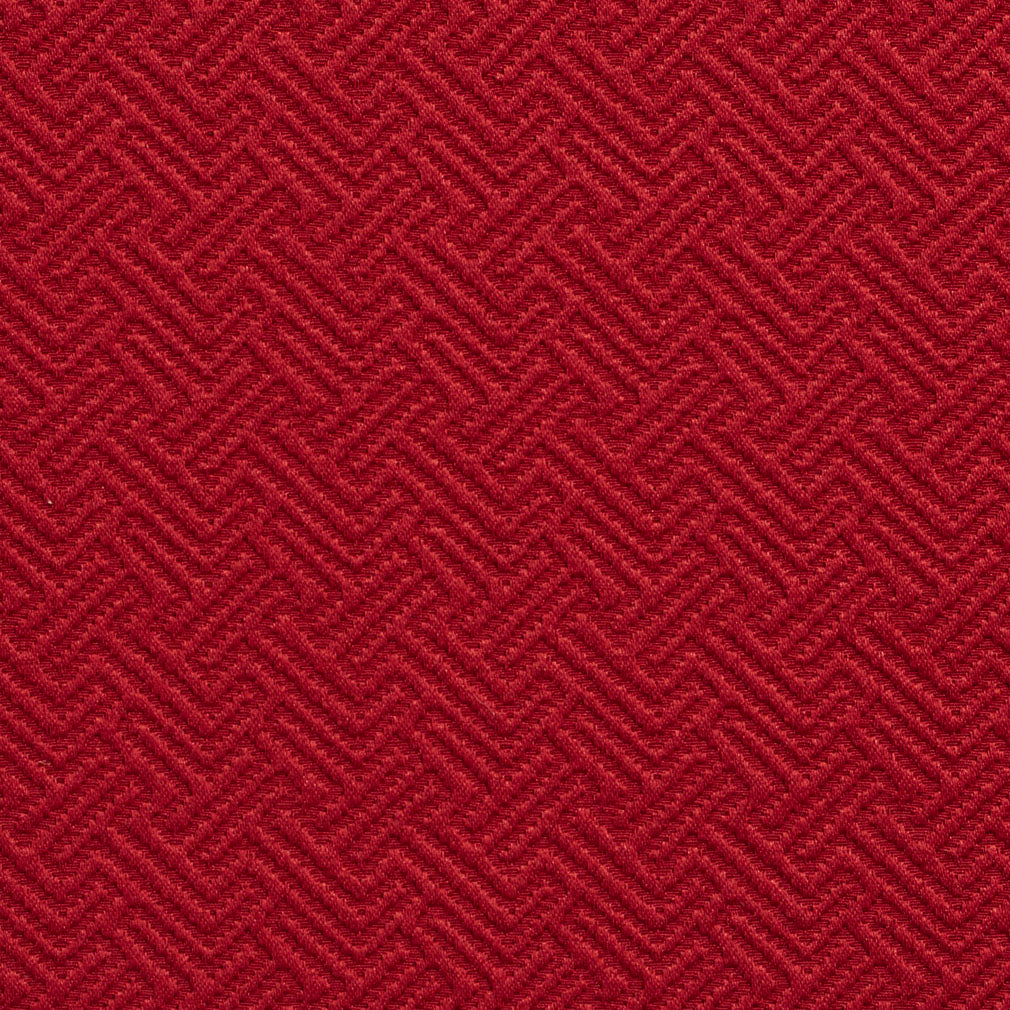 Essentials Upholstery Drapery Fret Fabric / Red