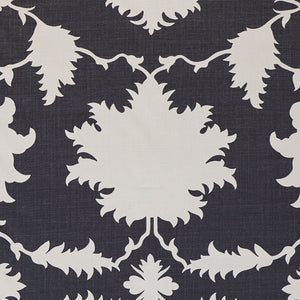 SCHUMACHER GARDEN OF PERSIA FABRIC / CHARCOAL