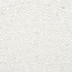 SCHUMACHER GEOMETRIC WEAVE FABRIC / IVORY