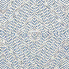 Load image into Gallery viewer, SCHUMACHER GEOMETRIC WEAVE FABRIC / CHAMBRAY