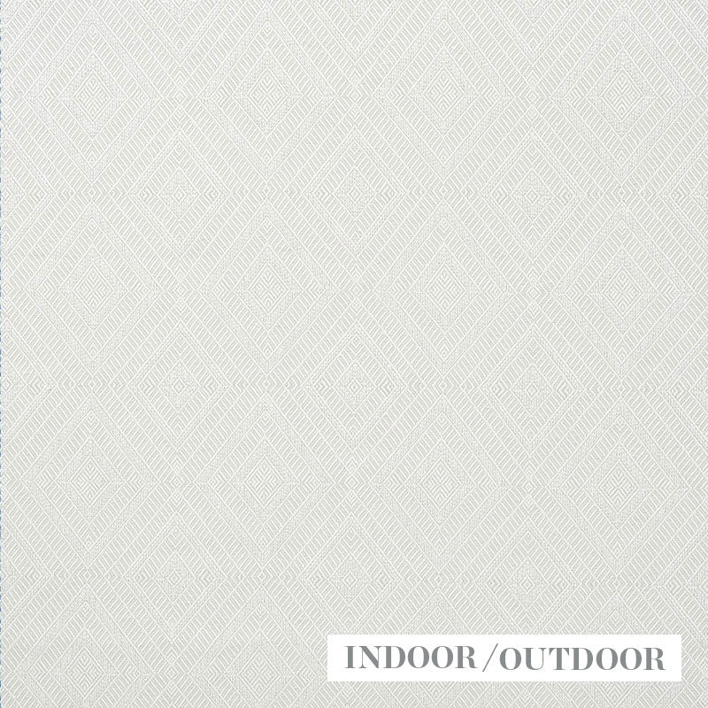 SCHUMACHER GEOMETRIC WEAVE FABRIC / MINERAL
