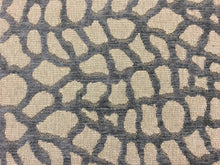 Load image into Gallery viewer, Stout Aspen Granite Taupe Brown Gray Abstract Animal Pattern Woven Chenille Upholstery Fabric