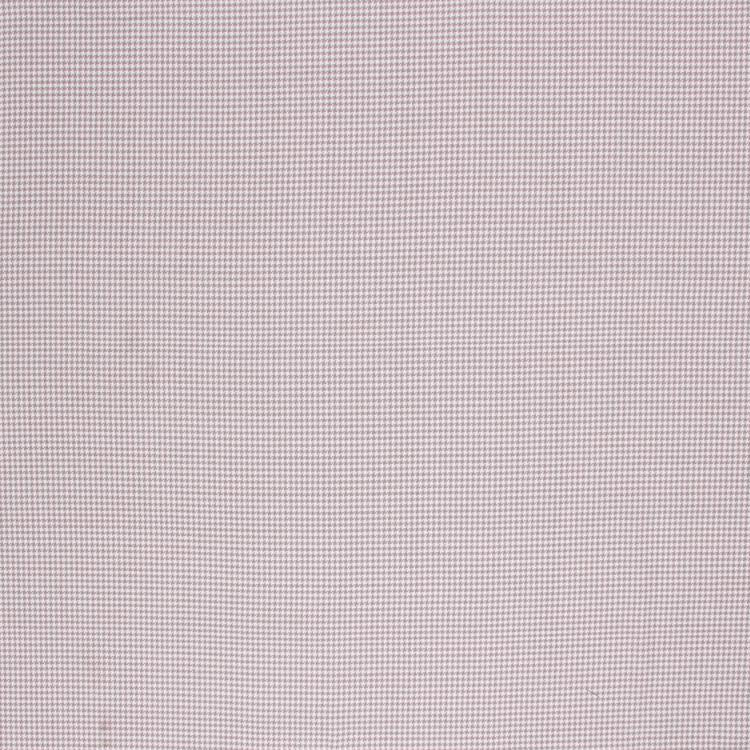 Cotton Tiny Houndstooth Geometric Drapery Fabric White / Gray