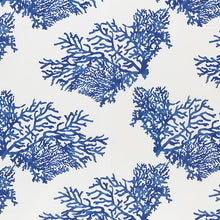 Load image into Gallery viewer, SCHUMACHER INDOOR OUTDOOR GREAT BARRIER REEF II FABRIC / INDIGO