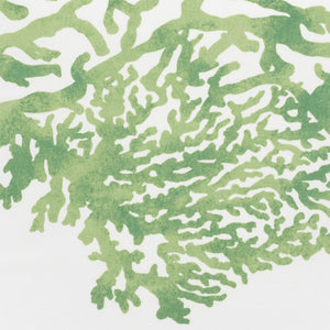 SCHUMACHER INDOOR OUTDOOR GREAT BARRIER REEF II FABRIC / GREEN
