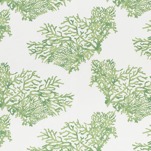 SCHUMACHER INDOOR OUTDOOR GREAT BARRIER REEF II FABRIC / GREEN