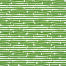 Load image into Gallery viewer, SCHUMACHER DOT DASH FABRIC / GREEN