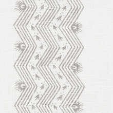 Load image into Gallery viewer, SCHUMACHER NAUSET STRIPE FABRIC / GREY