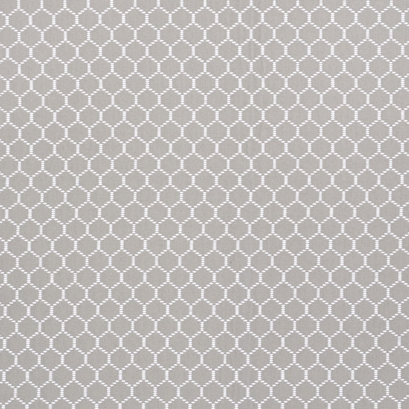 Schumacher Fishnet Fabric Grey, Fabric Bistro, Columbia