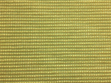 Load image into Gallery viewer, Green Beige Aqua Blue Caramel Textured Stripe Water &amp; Stain Resistant Upholstery Fabric