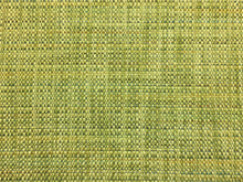 Load image into Gallery viewer, Green Aqua Navy Blue Beige Woven Textured Water &amp; Stain Resistant Upholstery Fabric