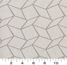 Load image into Gallery viewer, Essentials Heavy Duty Upholstery Geometric Fabric / Beige White