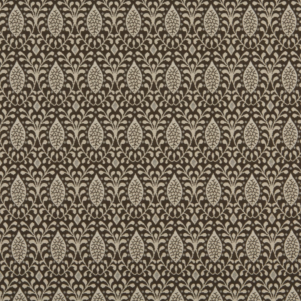 Essentials Outdoor Upholstery Drapery Geometric Fabric / Brown