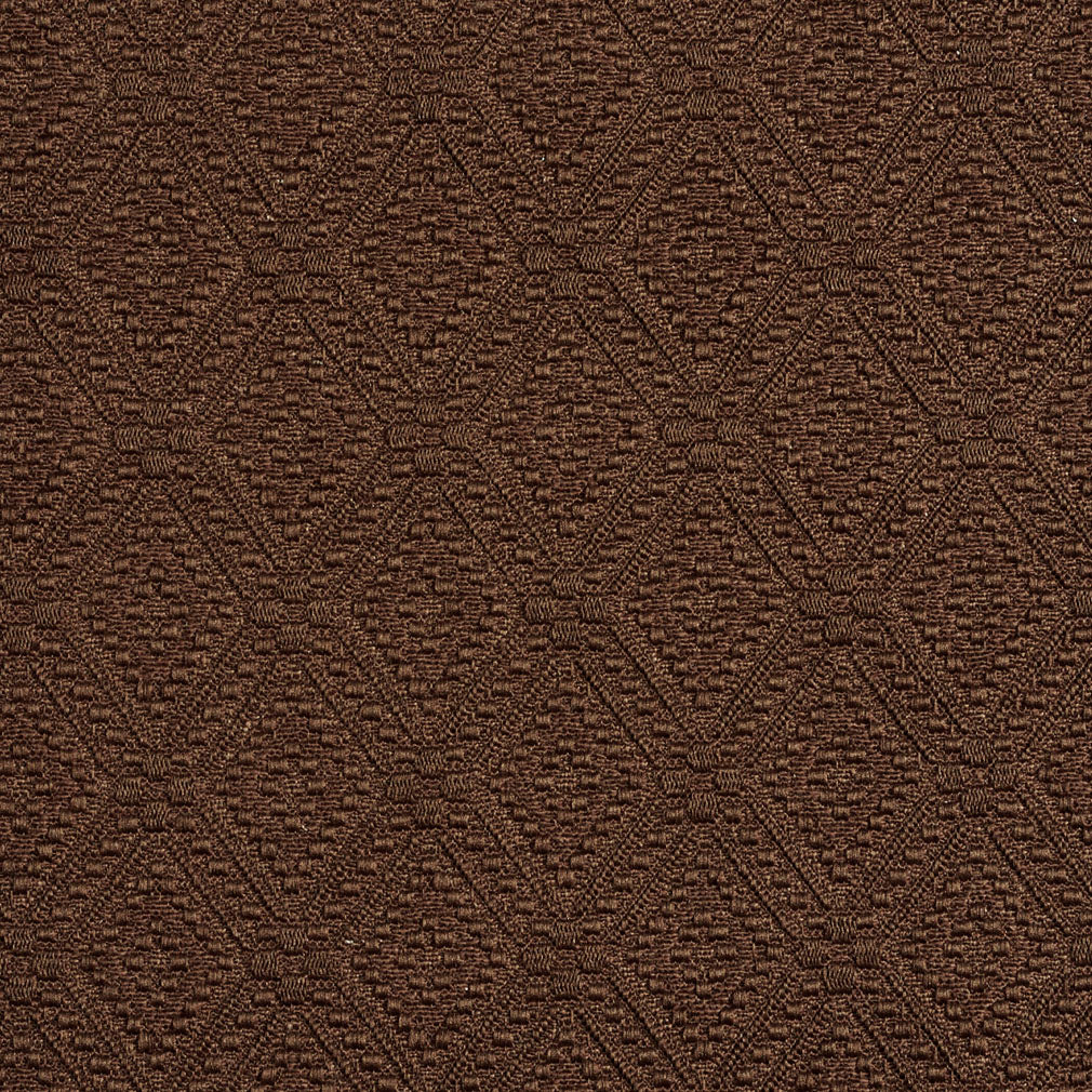 Essentials Upholstery Geometric Fabric Brown / Cocoa Prism