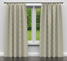 Load image into Gallery viewer, Essentials Heavy Duty Geometric Circles Upholstery Drapery Fabric / Gray Beige