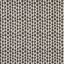 Load image into Gallery viewer, Essentials Heavy Duty Upholstery Geometric Fabric / Dark Brown White