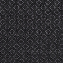Load image into Gallery viewer, Essentials Upholstery Drapery Geometric Diamond Fabric / Black