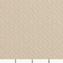 Load image into Gallery viewer, Essentials Upholstery Drapery Geometric Diamond Fabric / Cream