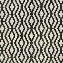 Load image into Gallery viewer, Essentials Heavy Duty Geometric Diamond Upholstery Drapery Fabric / Gray White