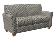 Load image into Gallery viewer, Essentials Heavy Duty Geometric Diamond Upholstery Drapery Fabric / Gray White