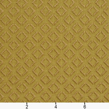 Load image into Gallery viewer, Essentials Upholstery Drapery Geometric Diamond Fabric / Olive