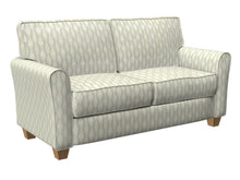 Load image into Gallery viewer, Essentials Upholstery Drapery Geometric Diamond Fabric / Seafoam Green
