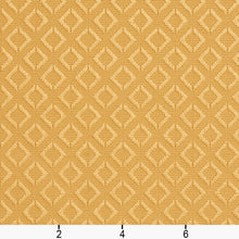 Load image into Gallery viewer, Essentials Upholstery Drapery Geometric Diamond Fabric / Yellow