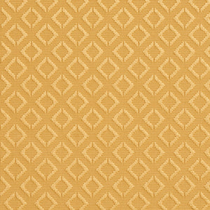 Essentials Upholstery Drapery Geometric Diamond Fabric / Yellow