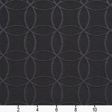 Load image into Gallery viewer, Essentials Upholstery Drapery Geometric Trellis Fabric / Black