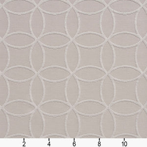 Essentials Upholstery Drapery Geometric Trellis Fabric / Gray