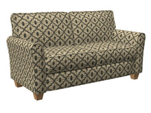 Load image into Gallery viewer, Essentials Heavy Duty Geometric Trellis Upholstery Drapery Fabric / Gray Beige