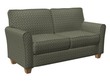 Load image into Gallery viewer, Essentials Heavy Duty Geometric Trellis Upholstery Drapery Fabric / Gray
