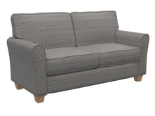 Load image into Gallery viewer, Essentials Heavy Duty Upholstery Drapery Geometric Trellis Fabric Gray / Pewter