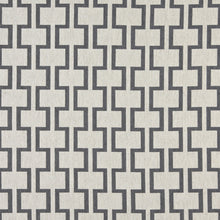 Load image into Gallery viewer, Essentials Heavy Duty Upholstery Geometric Trellis Fabric / Gray White