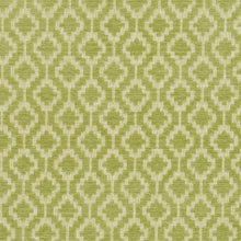 Load image into Gallery viewer, Essentials Heavy Duty Geometric Trellis Upholstery Drapery Fabric / Lime Green